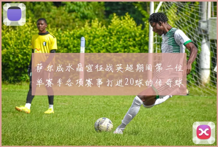 萨尔成水晶宫征战英超期间第二位单赛季各项赛事打进20球的传奇球员